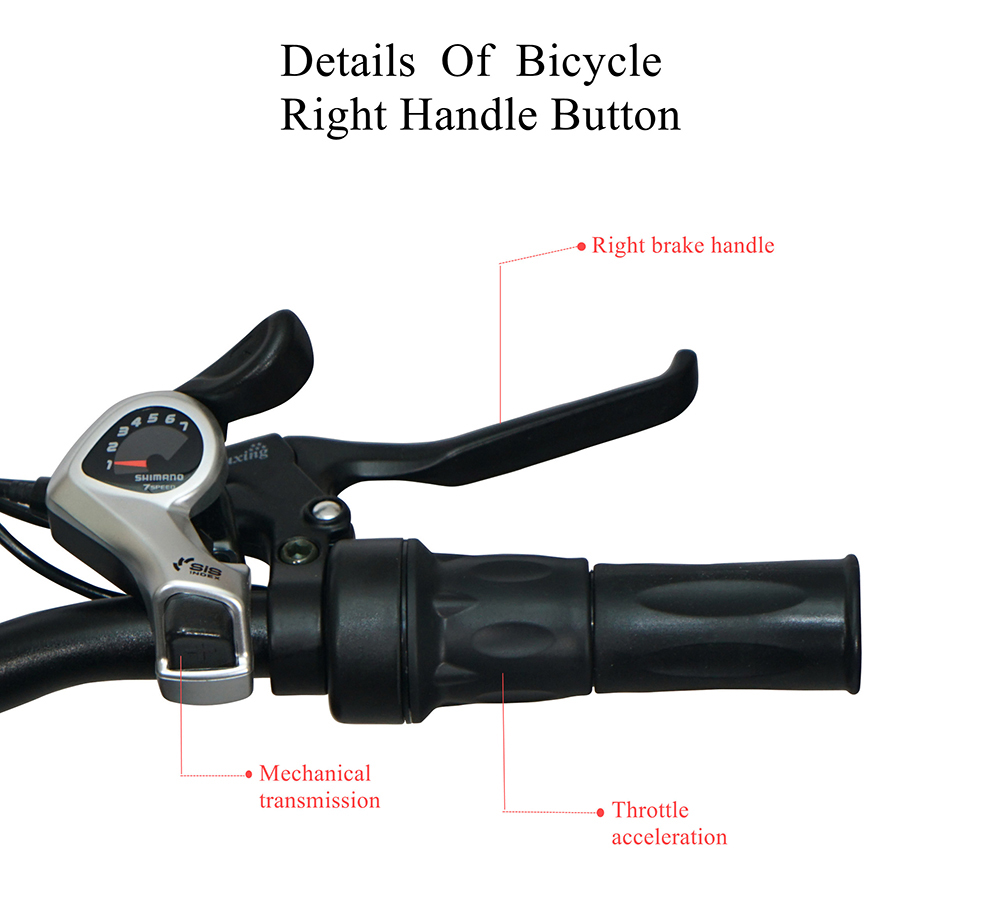 CMACEWHEEL F26 Vélo électrique 29 pouces 500W Moteur 48V 17Ah 42km/h Vitesse