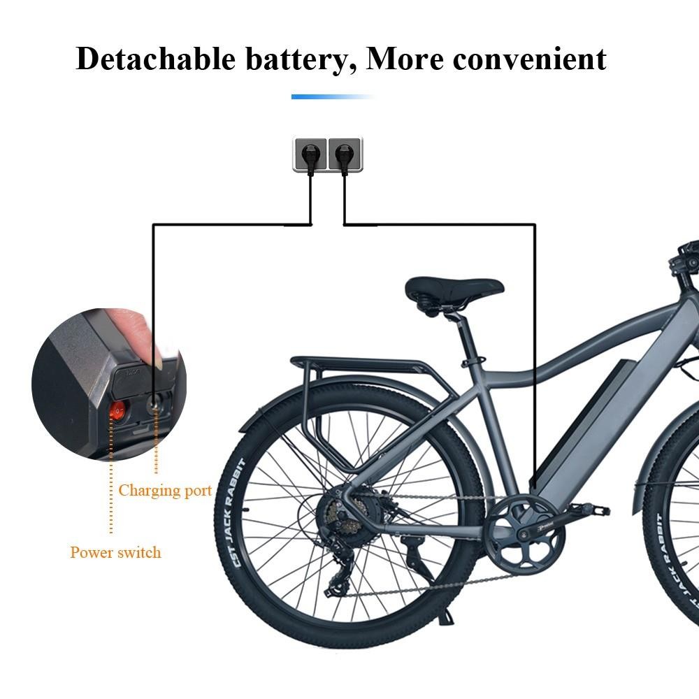 Vélo électrique CMACEWHEEL F26 27.5 pouces 48V 17Ah 500W 42Km / h Vitesse