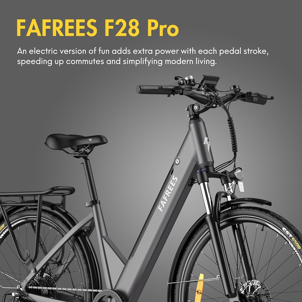 Vélo électrique FAFREES F28 Pro 27.5 * 1.75 pouces Pneus pneumatiques Vert