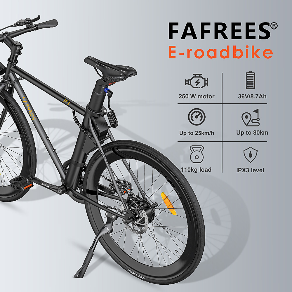 Vélo Electrique FAFREES F1 250W Moteur Brushless Orange