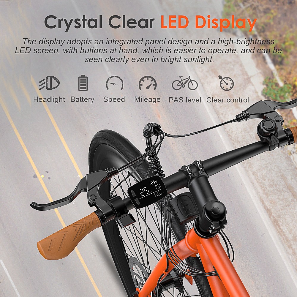 Vélo Electrique FAFREES F1 250W Moteur Brushless Orange